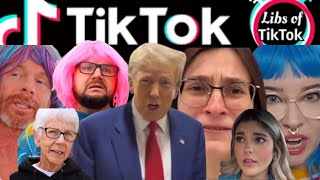 Libs of TikTok TRUMP Edition  TRY NOT TO LAUGH 😂 Woke Cringe Memes 😆🤣 Part 92 [upl. by Anitsrik825]