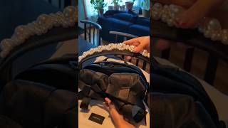 Unboxing Simone Rocha Beaded Bow Crossbody Bag 🖤⚪ [upl. by Navap]