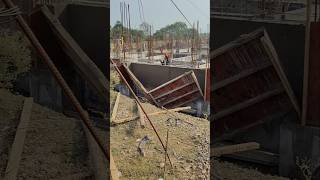 Amazing trick for removal shuttering of curtain wall  curtain wall deshutturing work ytshorts [upl. by Baxie180]