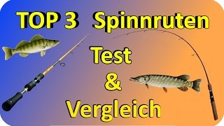 Spinnruten TEST amp Vergleich  Top 3 Spinnruten TestberichtKaufempfehlung [upl. by Thane694]