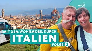 Camping in Italien Im Wohnmobil durch die Toskana und Südtirol 13  WDR Reisen [upl. by Arrakat]