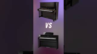 How to choose between an upright and a digital piano 🤔 piano keyboard shorts [upl. by Nezah]