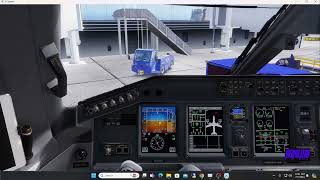 EJETS V110rc1 HOW TO LOAD SIMBRIEF INTO FMS PART1 xplane12 [upl. by Cati]