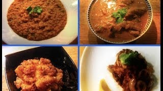 4 CURRIES FROM 1 MASALA Indian Restaurant Recipe for Dahl Chicken Potato Prawn Curry [upl. by Carmencita]