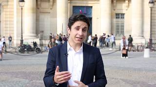 AssasWebTV  Le mot du Viceprésident étudiant de luniversité Paris 2 [upl. by Gerhan463]