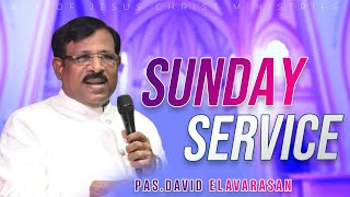 🔴AJC🅻🅸🆅🅴  SUNDAY SERIVCE  PAS DAVID ELAVARASN  26102024 [upl. by Pam]