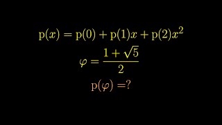 Polynomials Problem 1 [upl. by Rimaa]