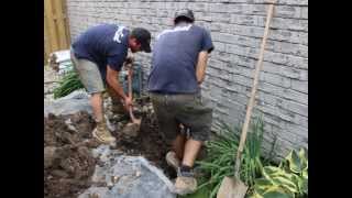 How To  Exterior Foundation Crack Repair Waterproofed  House Sold 18887500848 [upl. by Thayne]