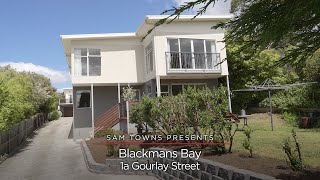 Petrusma Property Profile  1a Gourlay Street Blackmans Bay [upl. by Ayanahs193]