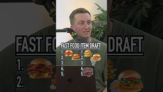 Fast Food Item Draft Vs THE RIZZLER Who Won shorts draft fastfood chickfila therizzler [upl. by Rramed364]