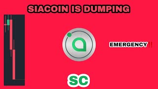 SC COIN IS DUMPING IN 2024‼️ EMERGENCY TO ALL SIACOIN HOLDERS‼️ TOO MUCH SC CRYPTO SELLING LEFT [upl. by Tamara145]