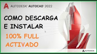 ✅ Como descargar e instalar AutoCAD 2022 Activado Legal con Licencia Educativa ✅ [upl. by Veriee]