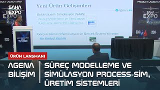 Agena Bilişim quotSüreç Modelleme ve Simülasyon ProcessSimÜretim Sistemleri SimülasyonuÜssquot Lansmanı [upl. by Isaacson343]