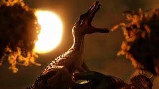 Baryonyx Vs Styracosaurus  Hammond Collection Stop Motion Beasts of The Mesozoic [upl. by Ellord540]