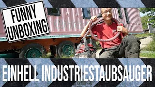 Der leistungsstarke Einhell Industriestaubsauger Expert TEVC 2025 SACL für Baustelle und Industrie [upl. by Waverly]