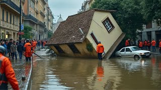 🚨 Nueva LLUVIA Torrencial en ESPAÑA provoca el CAOS en Cadaqués Inundaciones Tormenta DANA Valencia [upl. by Akinek]