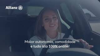 Participação de Sinistros Automóvel Online  app MyAllianz [upl. by Econah]