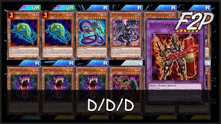 DDD  F2PP2W Deck Analysis amp Testing YuGiOh Duel Links [upl. by Eudoca34]