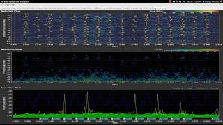 Basic spectrum analysis of Turnigy 9xv2 and Spektrum DX4e dsm2 transmitters [upl. by Gnaoh]