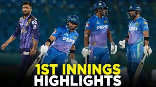 PSL 9  1st Innings Highlights  Quetta Gladiators vs Multan Sultans  Match 30  M2A1A [upl. by Ignatzia578]