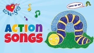 Fuzzy Wuzzy Caterpillar Butterfly Song 🦋 Kids Action Song [upl. by Ynney]