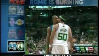 Jim Rome Is Burning  Rafer Alston Slaps Eddie House [upl. by Atinus]