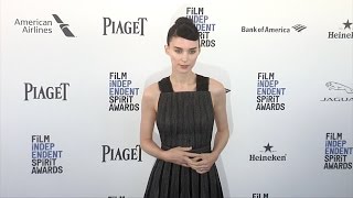 Rooney Mara 2016 Film Independent Spirit Awards Blue Carpet [upl. by Dore949]