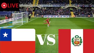 LIVE Score  Peru vs Chile football today match  2024 [upl. by Berky22]