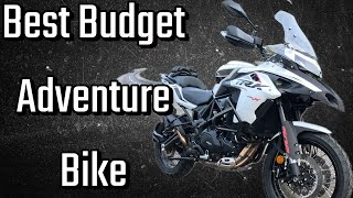 BENELLI TRK 502 X Review  The Best Value NEW Adventure Bike [upl. by Yeslrahc]