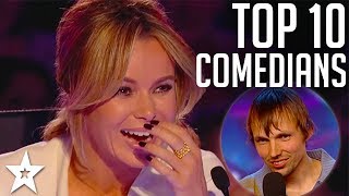 TOP 10 Funniest Comedians EVER on Britains Got Talent  Got Talent [upl. by Enyawad]