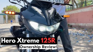 Hero Xtreme 125R Ownership Review  Pros And Cons [upl. by Llyrad]