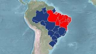 Brazilian Presidential Election Results 19452018 [upl. by Nomolos]