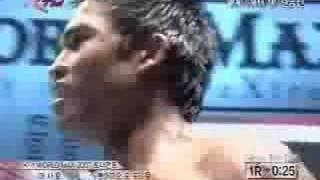 Buakaw Vs Masato II  K1 World Max 2007 parte 1 [upl. by Boonie625]