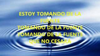 tomando de la fuente lyrics  Danny berrios [upl. by Lyle]