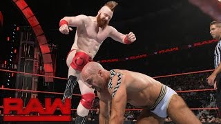 Cesaro vs Sheamus Raw Aug 1 2016 [upl. by Hurwitz573]