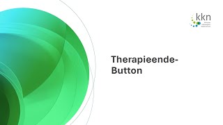 KKNMelderportal Therapieende Button [upl. by Nyliak]