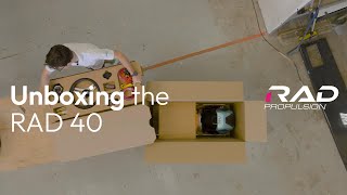 Unboxing the RAD 40 with RS Electric Boats [upl. by Maleki]