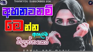 අහන්න හිතෙන සිංදු  BEST SINHALA SONGS l Best of Sinhala Song Collections l DAWIN Bro [upl. by Ader]