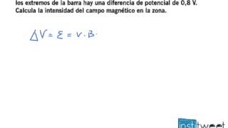 Calcula la intensidad de campo magnetico creado por una barra [upl. by Debee421]