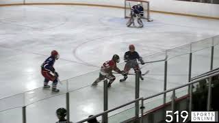 Under14 Hockey  Cambridge Hawks vs Kitchener Jr Rangers [upl. by Ihdin]