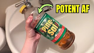 PineSol All Purpose Cleaner Review MultiSurface Solution [upl. by Eedrahs]