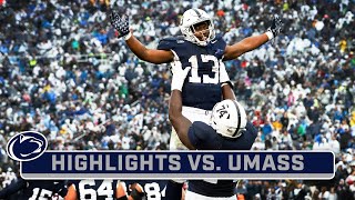 UMass at Penn State  Highlights  Big Ten Football  Oct 14 2023 [upl. by Fabiola474]