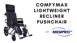 MEDPRO™ ComfyMax Lightweight Recliner Pushchair [upl. by Hayikaz]