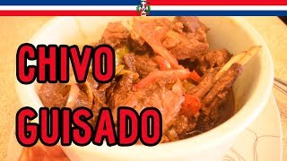 Receta Chivo Guisado Estilo Dominicano Especial 5000 Subs  Cocinando con Yolanda [upl. by Valsimot954]