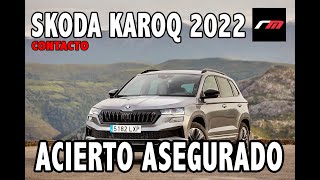 SKODA KAROQ 2022  SUVC Compacto  CONTACTO  revistadelmotores [upl. by Ahsit]