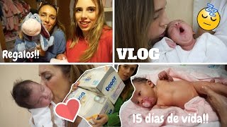 VLOG SEGUNDA SEMANA DE VIDA  REGALOS PARA MÍA 🎁 [upl. by Oiram]