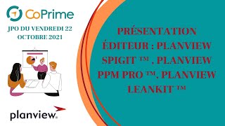 Atelier JPO  Présentation Planview éditeur Planview Spigit ™  Planview PPM Pro ™ Planview [upl. by Hamer835]