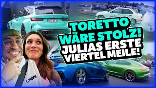 JP Performance  Toretto wäre stolz Julias erste viertel Meile [upl. by Goeselt]