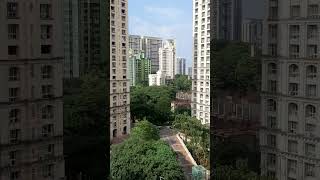 View from Hiranandani meadows Thane hiranandani view meadows shorts [upl. by Haeel]