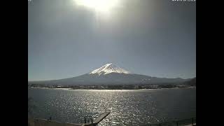 タイムラプスcam06 富士山ライブカメラ2024 02 河口湖北岸WebCam [upl. by Anomor51]